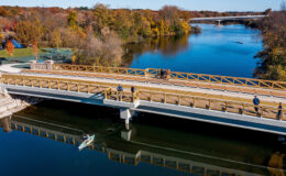 Ann Arbor Gallup Park Bridge 1