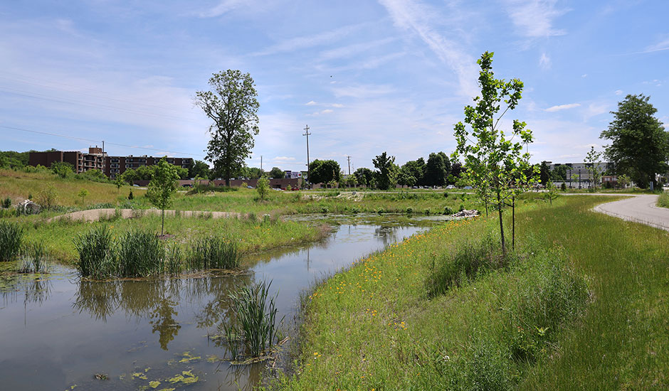 Ingham County Drain Commissioner Ranney Park, East Lansing, MI