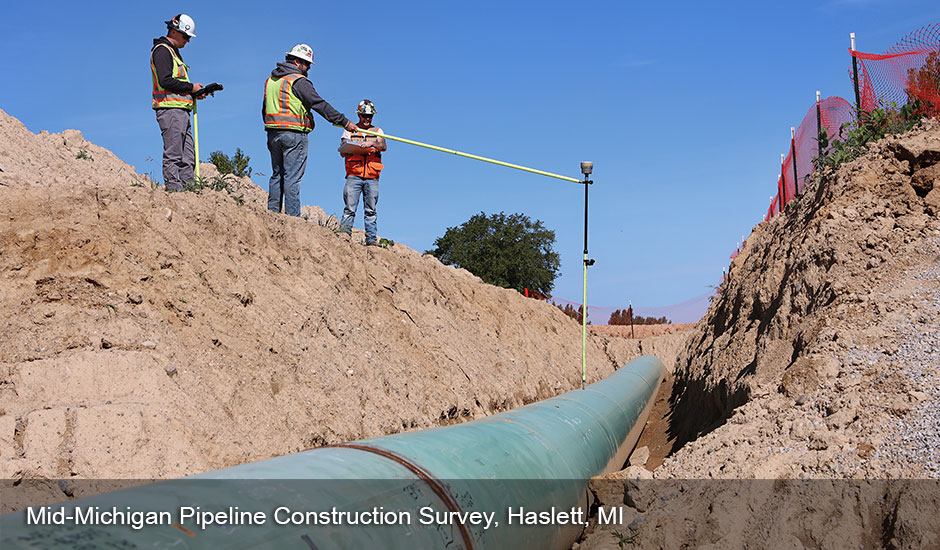 Mid-Michigan Pipeline Construction Survey