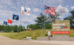 Freedom River Campground Entrance Concept Rendering (provided by Freedom River, Inc.)